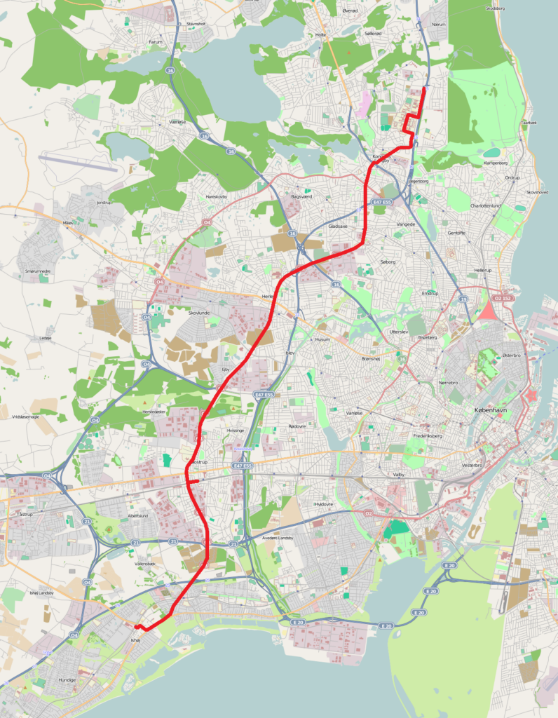 letbane; fingerplan; indvielse; vestegnen